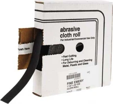 1-1/2" x 50 Yd 150 Grit Emery Shop Roll