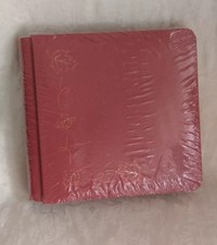 Creative Memories 7x7 Orange Spice Album Autumn Leaf Foil Border Harvest NIP NEW