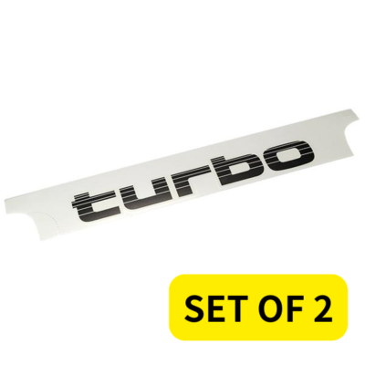 Genuine Toyota Land Cruiser 80 Turbo Side Emblem Badge Set of 2