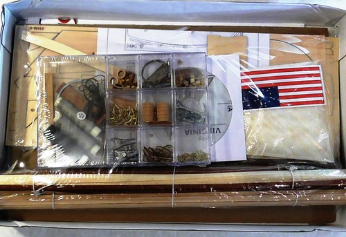 Ship Building Bundle "Virginia" Schooner 1:41 Scale Kit #22135 + Tools & Extras! - Picture 6 of 12