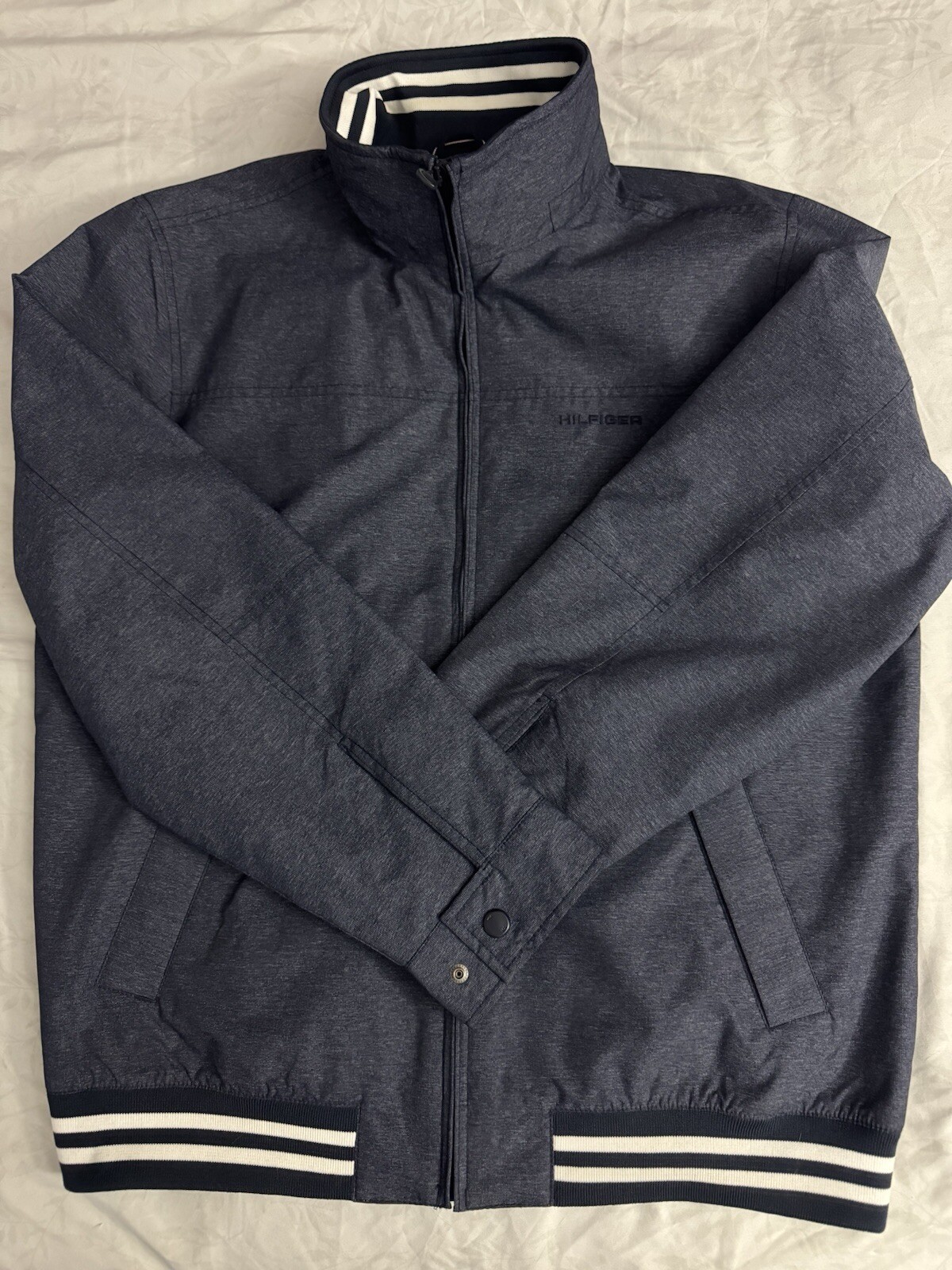 Tommy Hilfiger Men's L Regatta Yacht Windbreaker Jacket