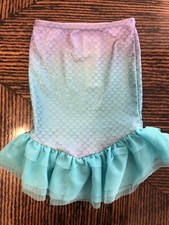 Disney Ariel Little mermaid Swimsuit Skirt Cover Up Sz 2 Teal Purple