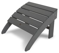 Polywood Sbo22gy South Beach Adirondack Ottoman, Slate Grey, New, Free Shipping Polywood Sbo22gy South Beach Adirondack Ottoman, Slate Grey, New, Free Shipping