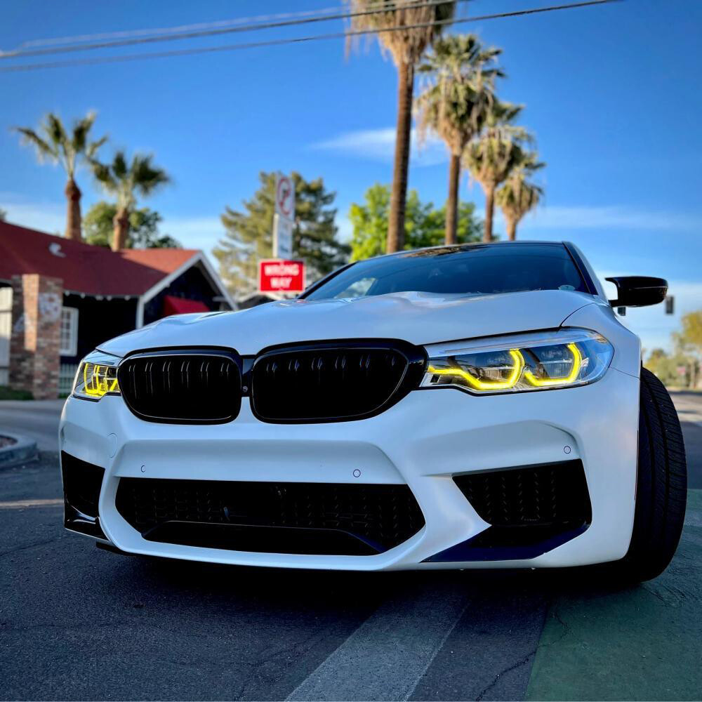 Yellow DRL LED Boards For BMW F90 M5 G30 530i 540i M550iX