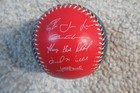CLEVELAND INDIANS Burger King HOMETOWN SUPERSTARS  FACSIMILE Signed Fotoball — photo 2