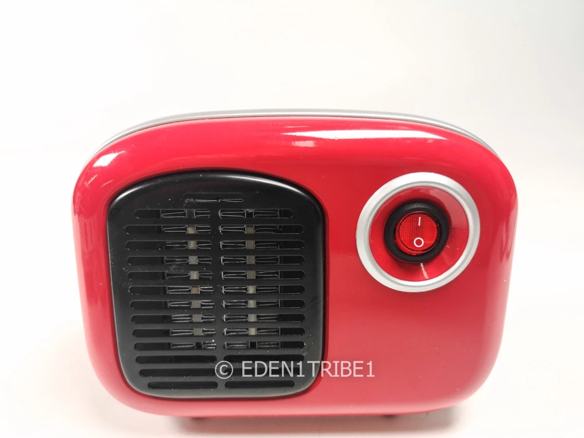 Vintage Soleil Ceramic Heater Model : MH-08R Red Small 5” in x 6.5” in  Working | eBay