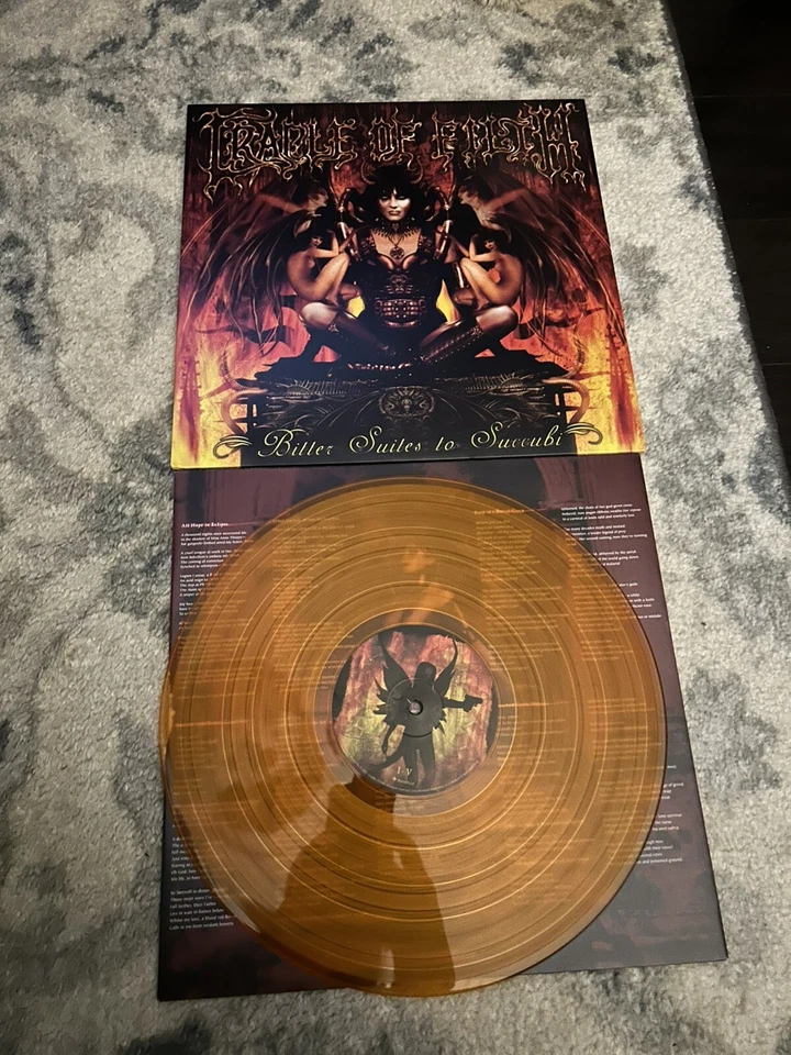 Cradle Of Filth ‘Bitter Suites To Succubi’ Orange Vinyl Lp. New .2016 Peaceville - Image 2 of 4
