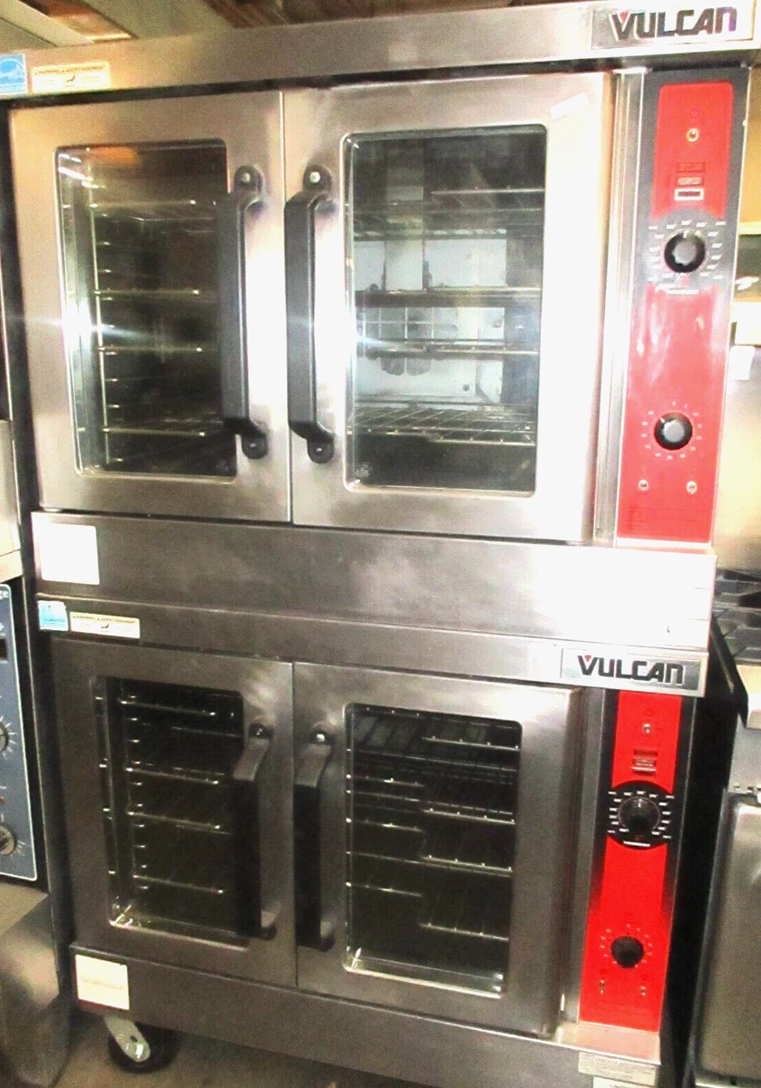 USED VULCAN VC4GD DOUBLE CONVECTION OVEN NATURAL GAS