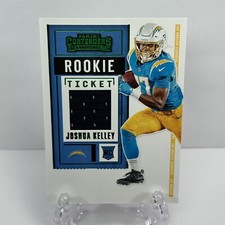 2020 Contenders Football GREEN Joshua Kelley Rookie Ticket Jersey Relic