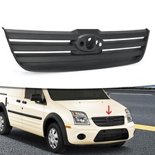 Front Grille Textured Black Grill For Ford Transit Connect 2010-2014 Fo1200538
