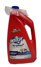 Resolve Steam 2X Concentrate Carpet Cleaner 48 oz Pet Expert Formula 0.37 per fl oz