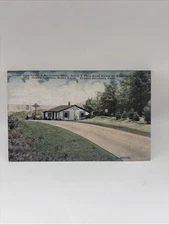 Postcard Valley View Park, Mansfield Pennsylvania, Sunoco 