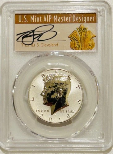 2018 S Silver Kennedy Reverse Proof Half Dollar PCGS PR69 First Strike