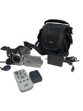 JVC Everio GZ-MG21U 20GB Hard Disk Drive Camcorder AC adapter Battery TESTED