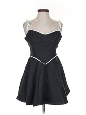 Fashion Nova Women Black Cocktail Dress S