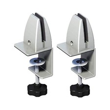 1/2Pc Office Desk Partition Support Bracket Shelf Clip Clamp Holder Divider Clip