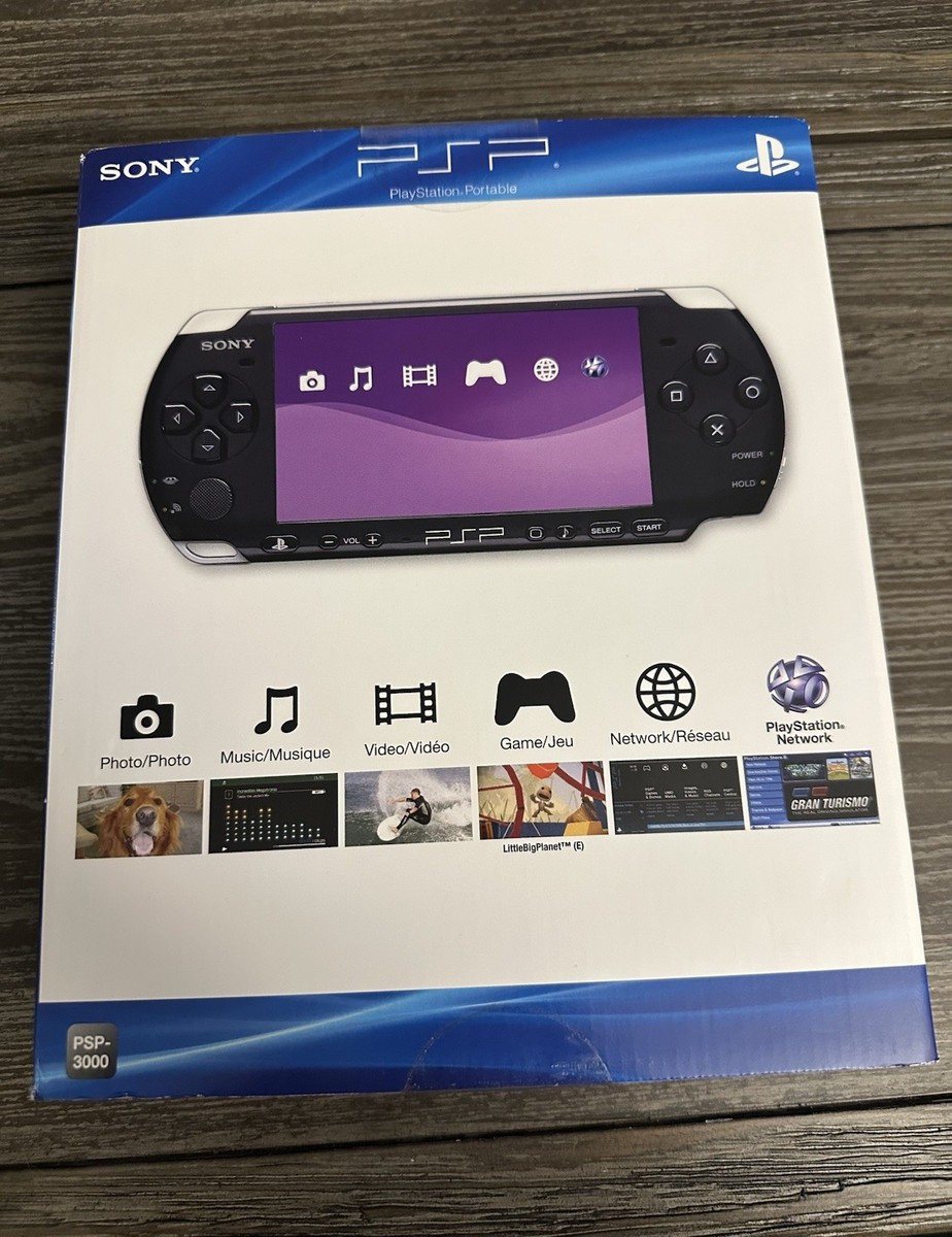 Sony PSP-3000 Launch Edition 64MB Piano Black Handheld