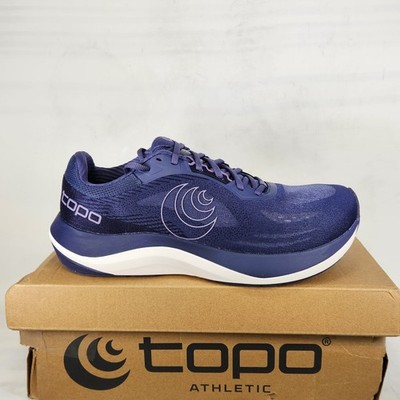 9.5 WOM - topo UltraFly 6 - Purple / White - Wide Toe Box Foot Shape Toe Box