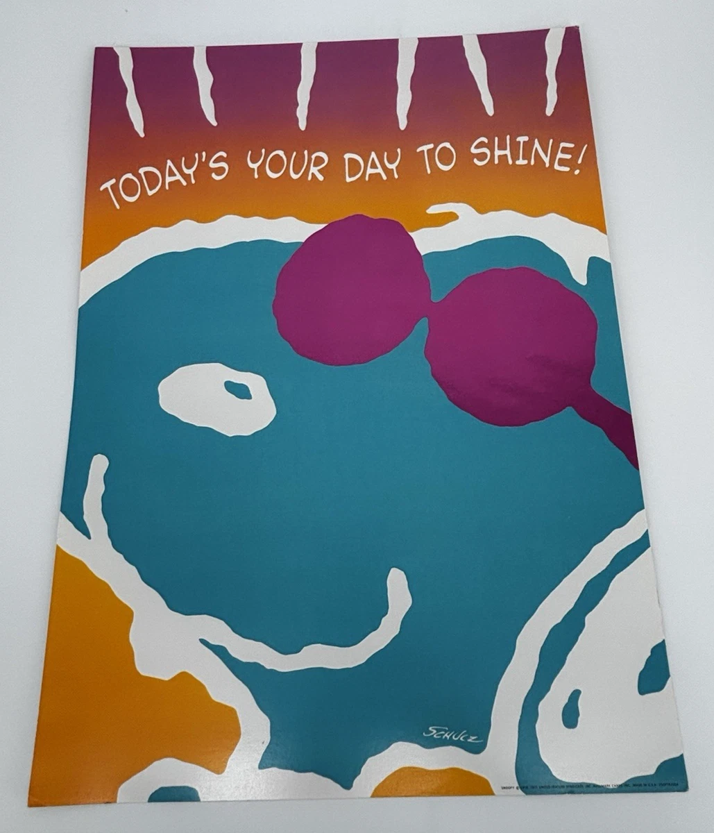 Vintage Snoopy Poster In other Collectible Peanuts Items for sale