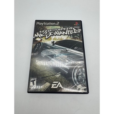 Need for Speed Most Wanted Sony PlayStation 2 PS2 2005 EA Games no manual