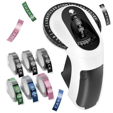 Embossing Label Maker Machine, Vintage Embossed Label Maker, Retro Embosser L...