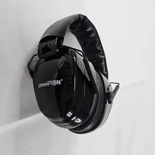 Champion Ear Protection Muffs Noise Canceling Black Adjustable Barely Used READ⬇