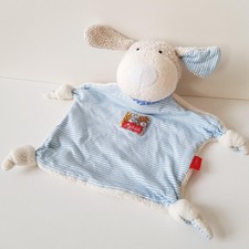 Sigikid Schaf Lamm Hase Hund Maus Schmusetuch Schnuffeltuch blau weiß