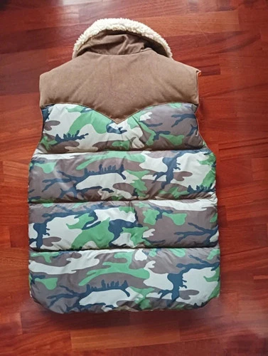 RARE Ralph Lauren Denim & Supply Down Vest - Camo Western - Size S image 2