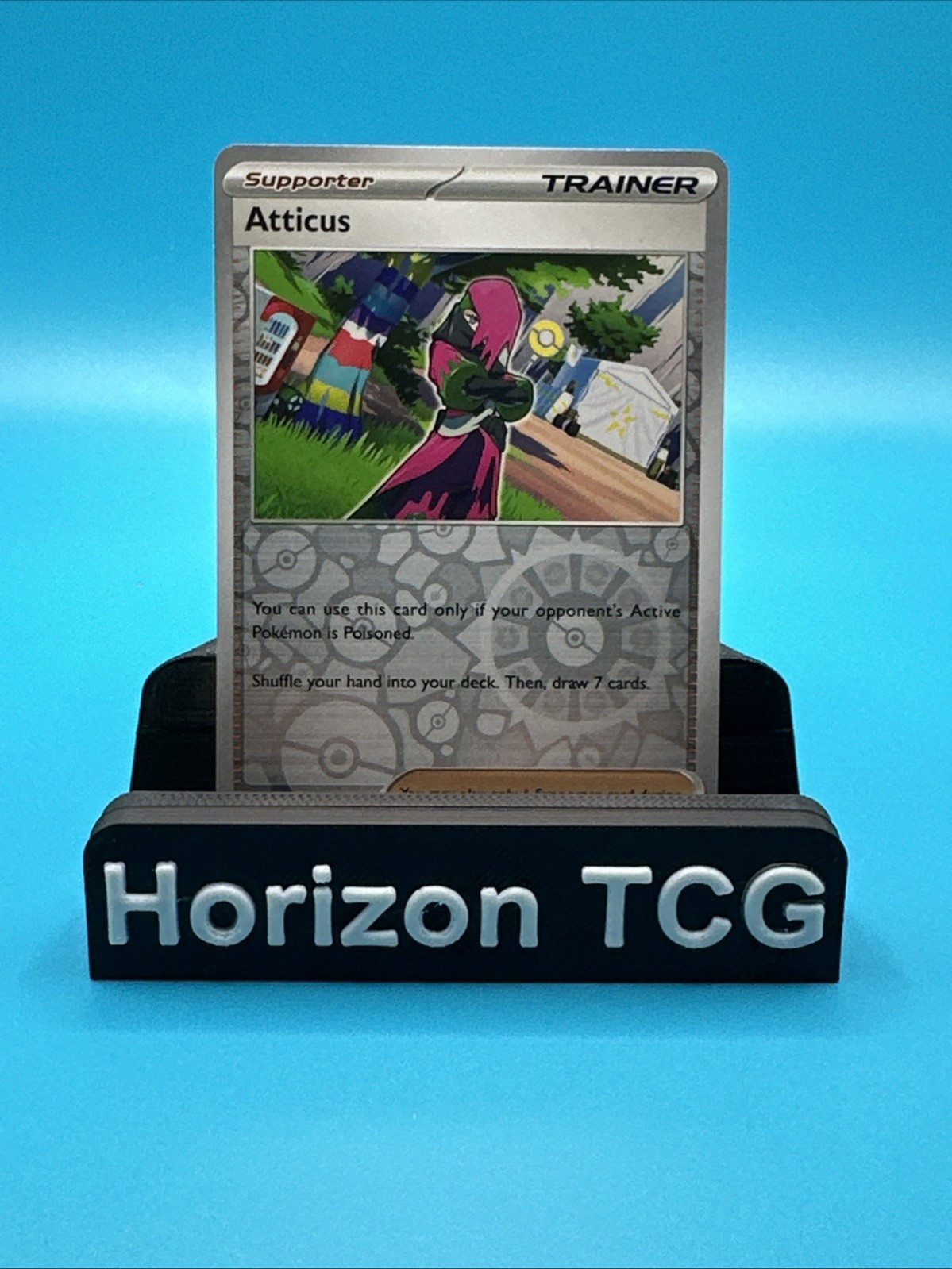 Pokemon- Atticus (Reverse Holo) 077/091 Paldean Fates / NM