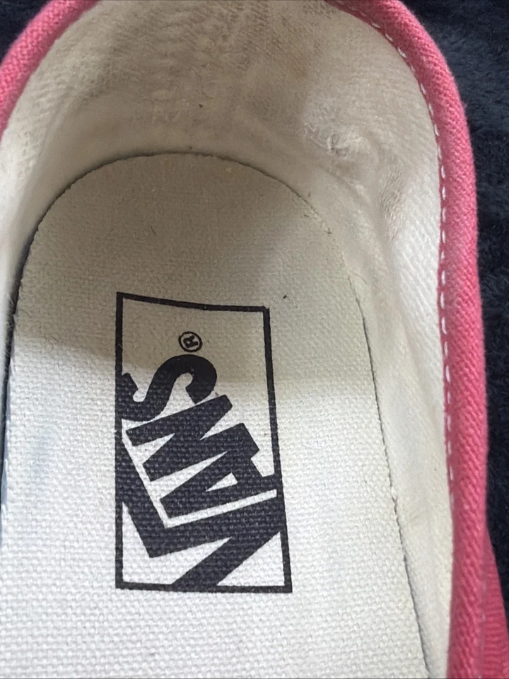 VANS Mary Jane Red US Women Size 7.5 buckle sneakers - Image 3 of 4