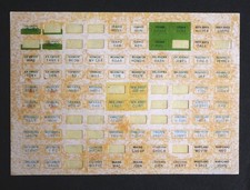KENNER Fast 111's License Plate ORIGINAL STICKER SHEET #3