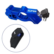 Anti Theft Handlebar Grip Lock Throttle Clutch Brake Lock With Helmet Lock Rope