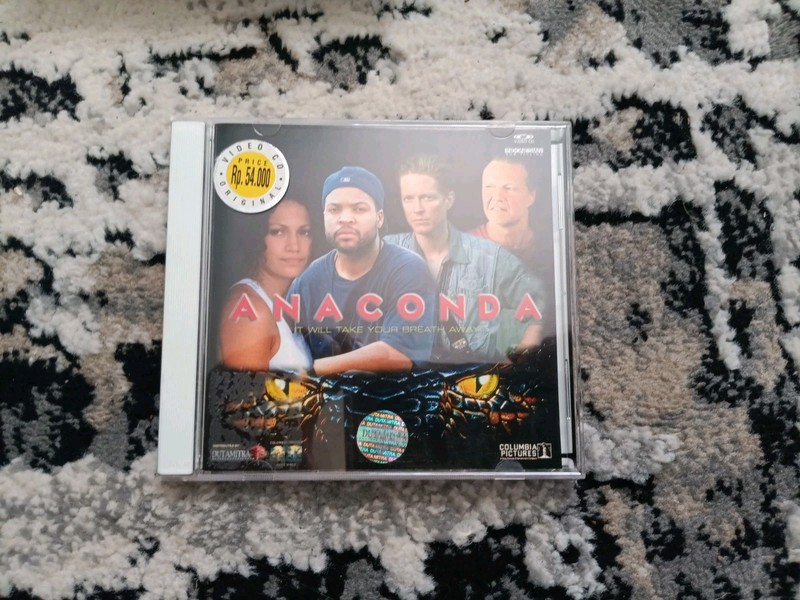 Anaconda VCD VERY RARE EXCELLENT CONDITION INDONESIAN RELEASE OOP