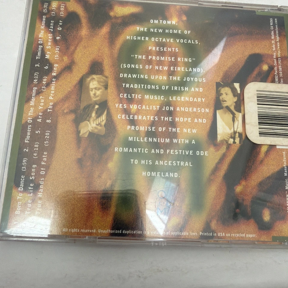Promise Ring by Jon Anderson (CD, 1997) Foto 2 de 3