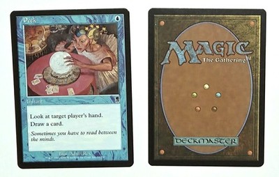 Magic the Gathering * MTG * 1 x Peek * Odyssey * LP