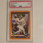 Panini 2024 Score Rookies Bo Nix #332 Orange PSA 9 Denver Broncos NFL Card