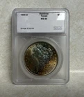 1885-O ~ $1 Morgan Silver Dollar ~ 90% Silver ~ Rainbow Toned ~ Uncirculated