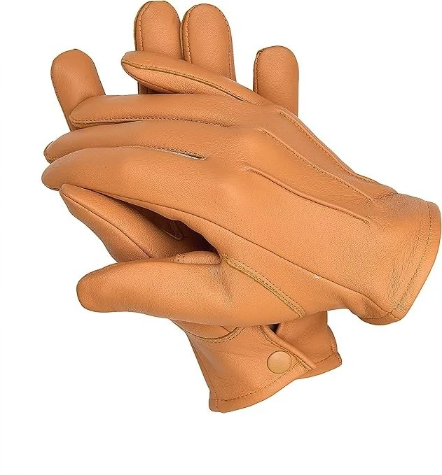 Men's Dress Gloves, Driving Gloves, Made With Genuine Sheep Skin Leather Sz L
Opens in a new window