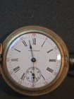 Antique Waltham Pocket Watch Gold Filled Hunter Case 20 Yr Parts Repair