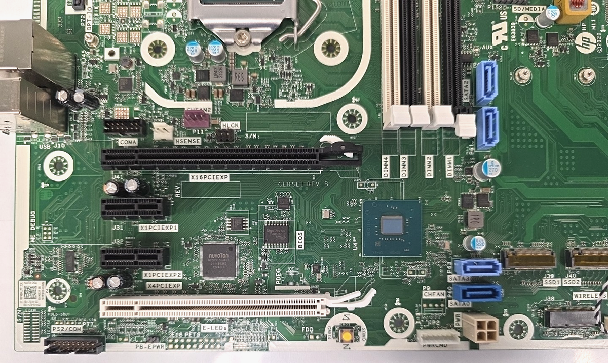 Hp EliteDesk 800 G6 SFF PC| HP FMB-2003| Motherboard| CPU| Intel