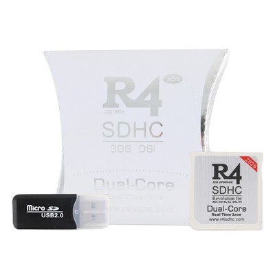  2026 Version R4 Gold Pro SDHC R4i For DS/3DS/2DS Revolution Cartridge USB ABS.