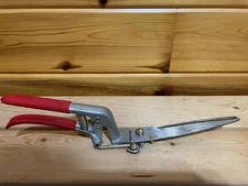 Grass Shears 5" Blades, Red handles - Good Pre-owned Condition!