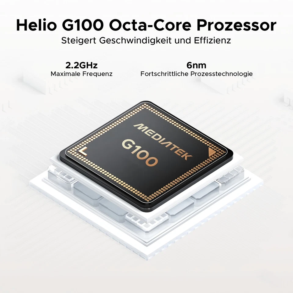 DOOGEE Tab E3 Pro Android 15 Tablet 13 Zoll 11000mAh 32GB+256GB Gemini AI 2025 - Bild 4 von 4