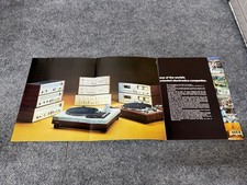  Original Optonica Stereo Dealer Catalog Broc...