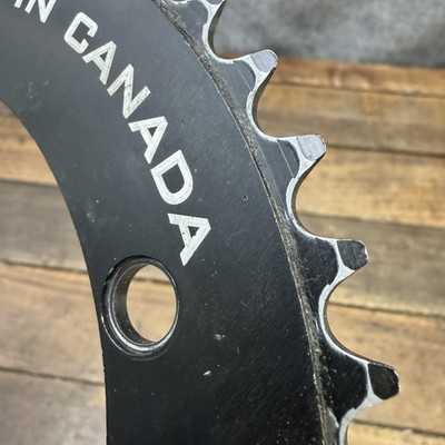 Vintage Blackspire 49T Track Chainring 144 BCD 5-Arm Black Bike