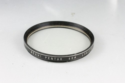 ASAHI PENTAX 49mm UV Filter For Takumar Lens From Japan #28 - Picture 1 of 3