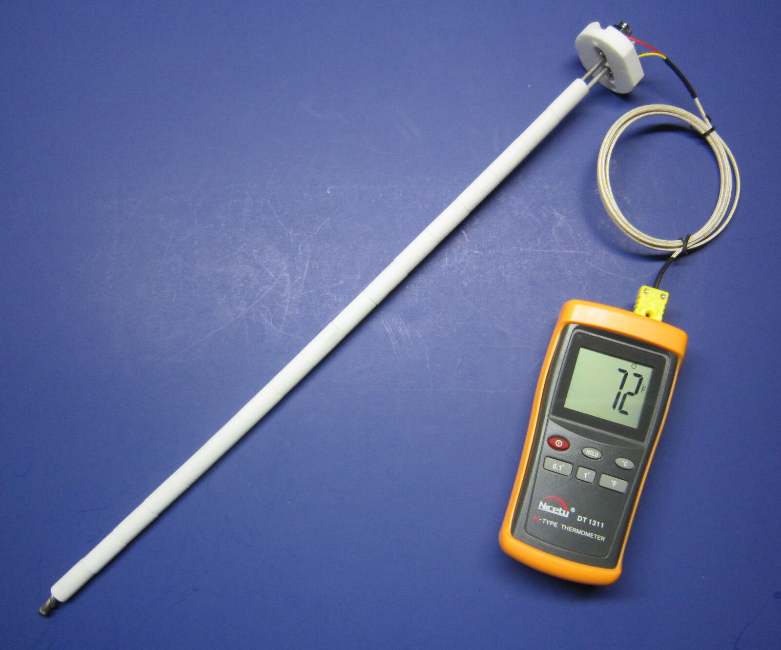 Digital K-type Thermocouple Thermometer for HVAC DT1312