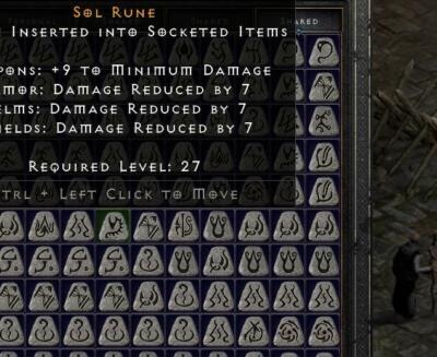 Diablo 2: Resurrected SOL Rune   Softcore D2R Items   PC 