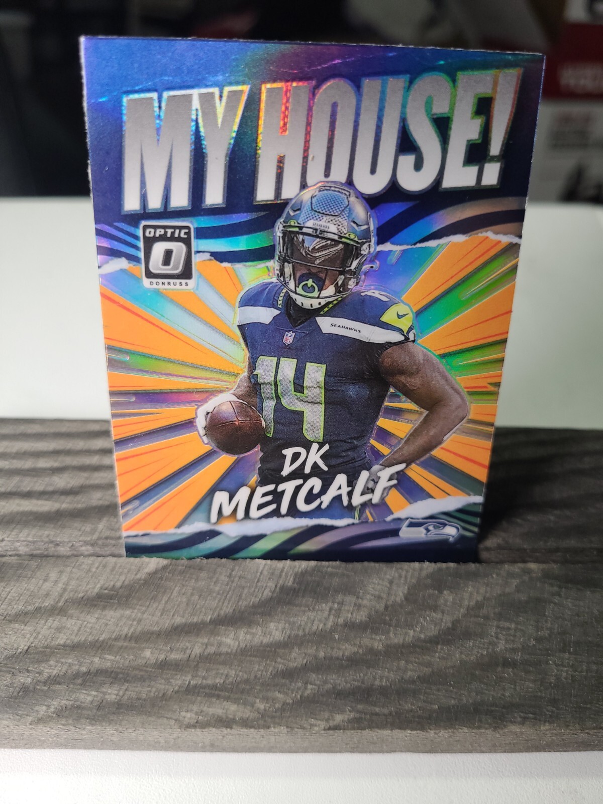 2021 Donruss Optic Dk Metcalf Silver Prizm Holo - My House Incert