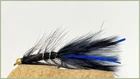Gold Bead Black Blue Flash Damsel, Fishing Fly size 10 trout flies choose amount